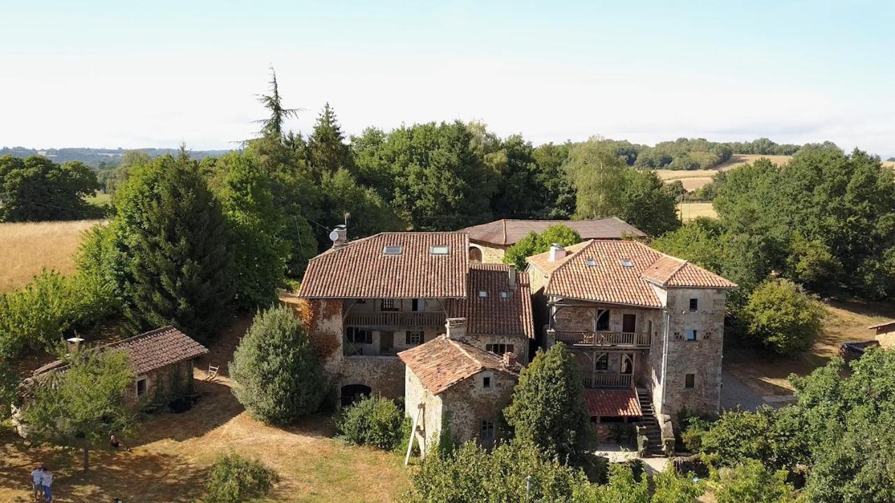 Grande Maison De Caractere En Pierres -Superbe Vue Saint-Cirgues  Экстерьер фото
